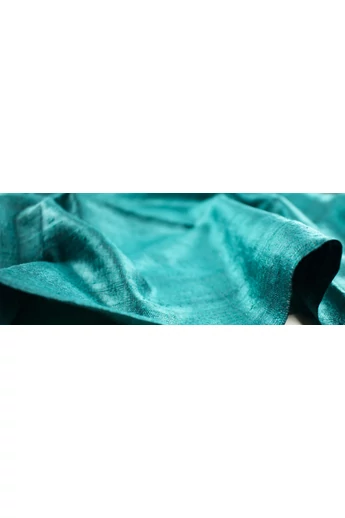 turkiz-zold-nyers-selyem-sal