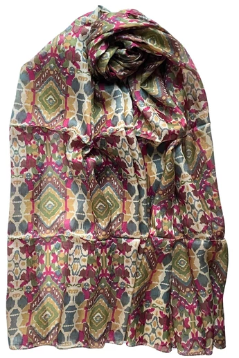 bahama-beige-zold-bordo-barna-selyem-sal-puresilk bahama-beige-zold-bordo-barna-selyem-sal-puresilk