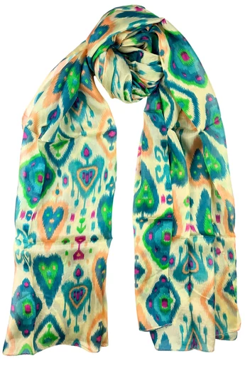 porcelanfeher-alapon-tolgyfaszin-mintas-sal-selyem- porcelanfeher-alapon-tolgyfaszin-mintas-sal-selyem-