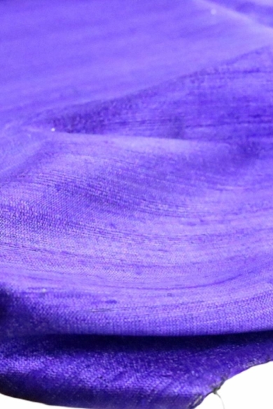 100% valódi hernyóselyem bíborkék színű nyers selyem sál