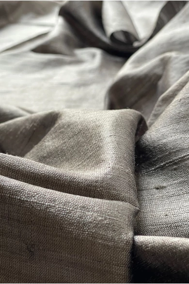 100% valódi hernyóselyem homokszín nyers selyem sál