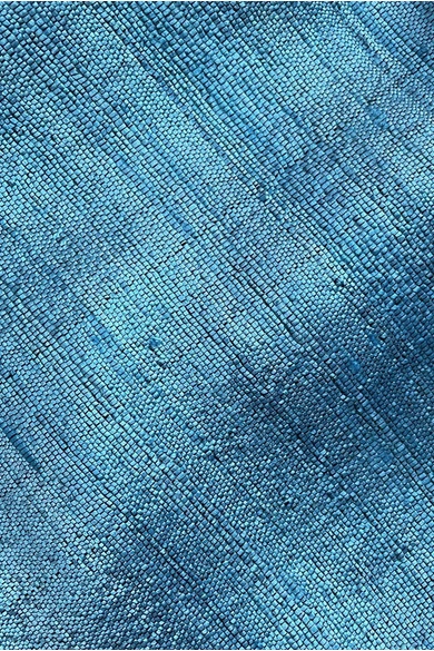 100% valódi hernyóselyem korallkék színű nyers selyem sál 70x180cm