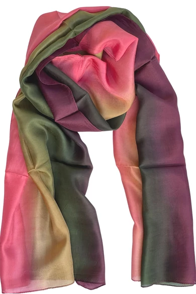 magenta-puspoklila-padlizsan-szurke-pelikanrozsaszín-valodi-selyem-sal