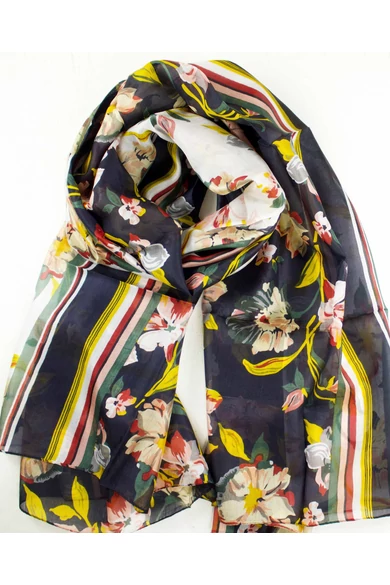 selyem-sal-virag-mintas-kek-100-x-180-cm