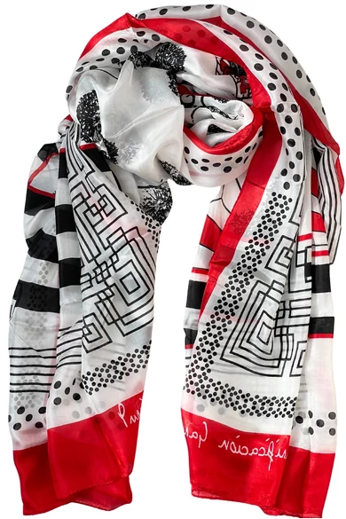 selyem-sal-japanpiros-feher-fekete