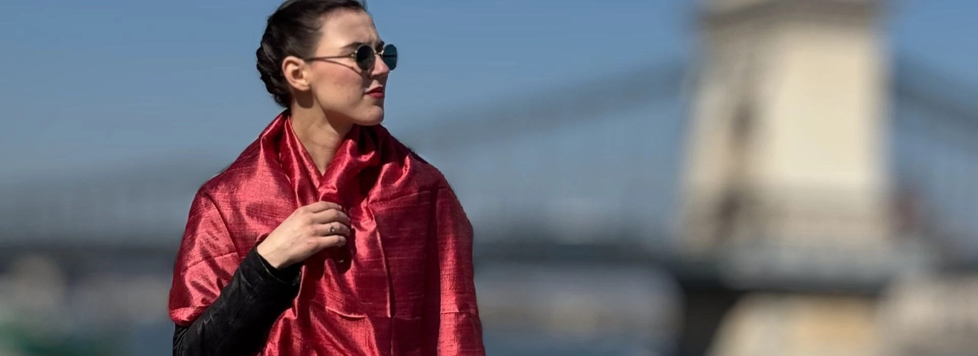 100% valódi nyers hernyóselyem sálak